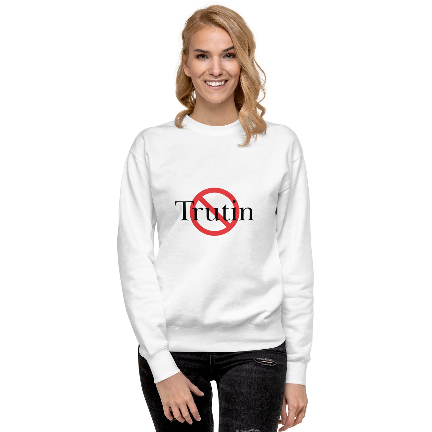 Trutin unisex premium sweatshirt with printed logo – multiple colors – DETOUR.STORE
